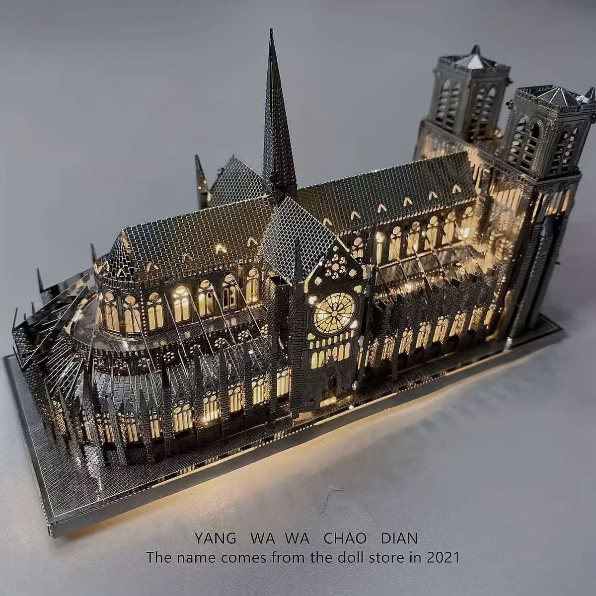 Building Toy Architectural Model Toy Set Color 3D Puzzle  Add   Tools