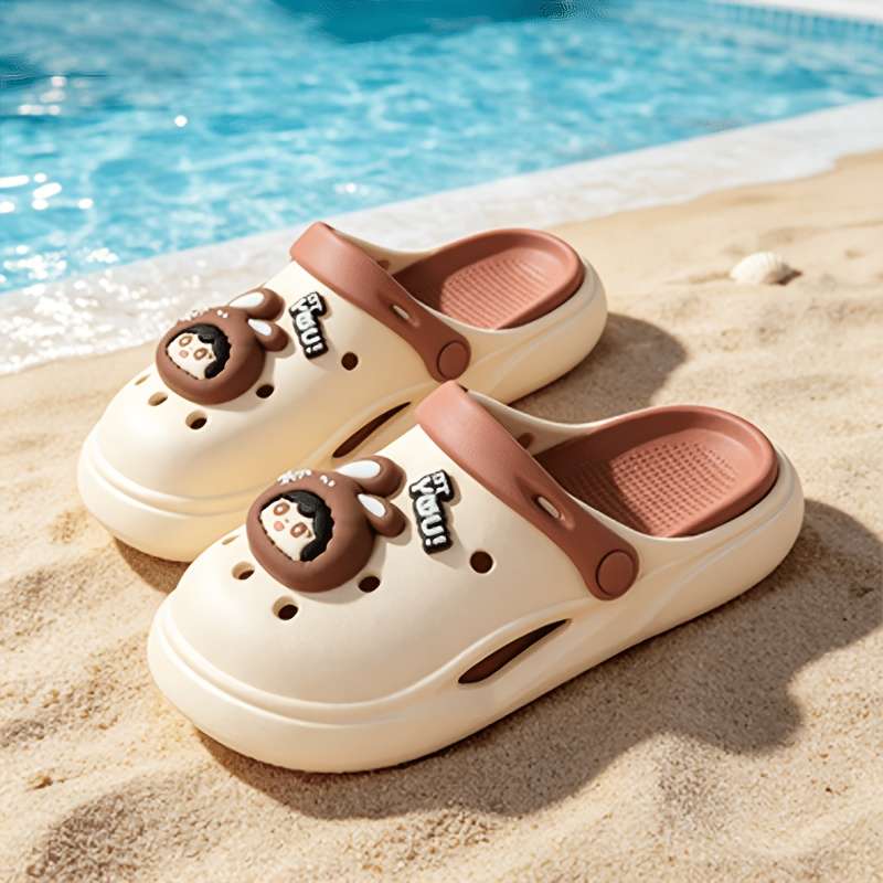 Sandals Color Khaki Size Uk 2.5 3