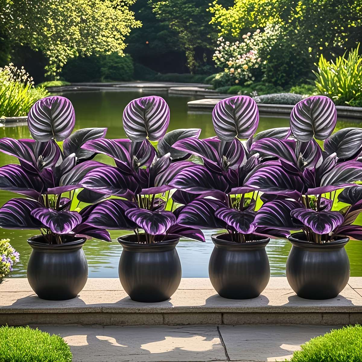 Simulated Flower Model 2Piece Set Of Premium Art Decorations Quantity2 Trees