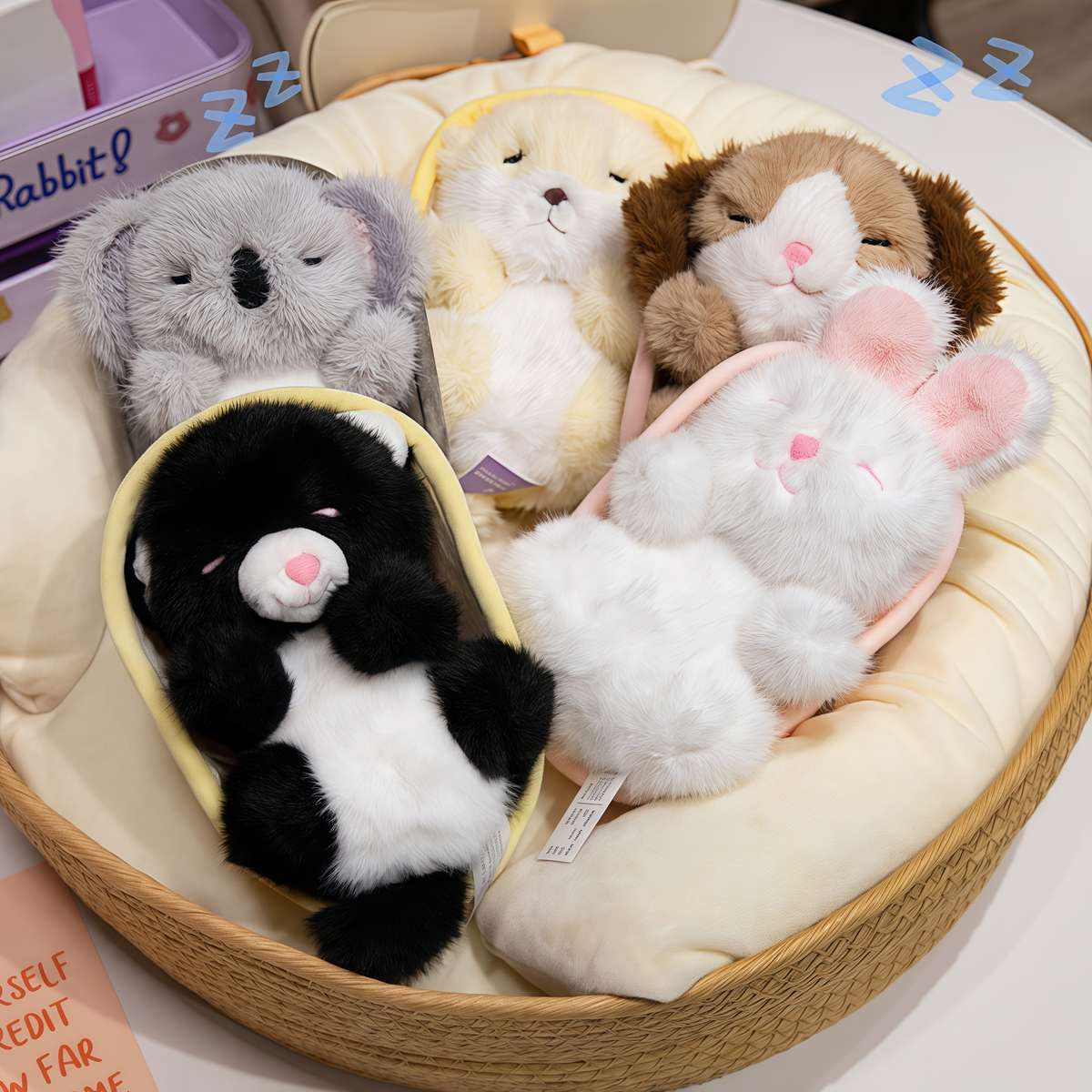 Plush Toys Items 2Pcs Puppy  Add    Nest