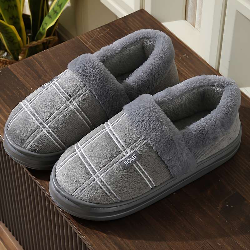 Cotton Slippers Color Grey Sizeuk 6.5-7