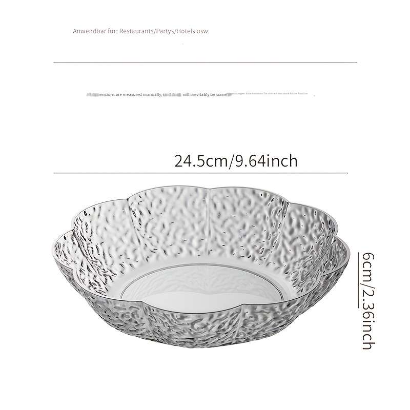 Bowl Color Grey Color Silvery Edge