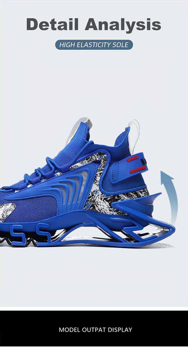 Sneakers Royal Blue Size Uk 7.5