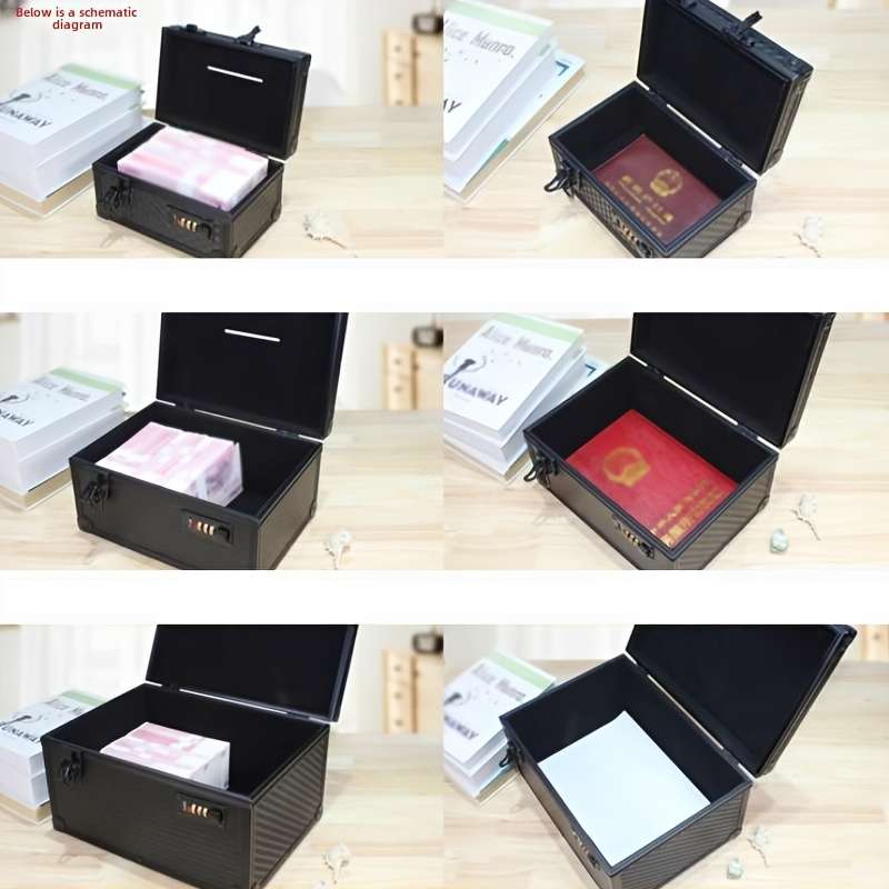 Safety Storage Box Color Black Sizelarge