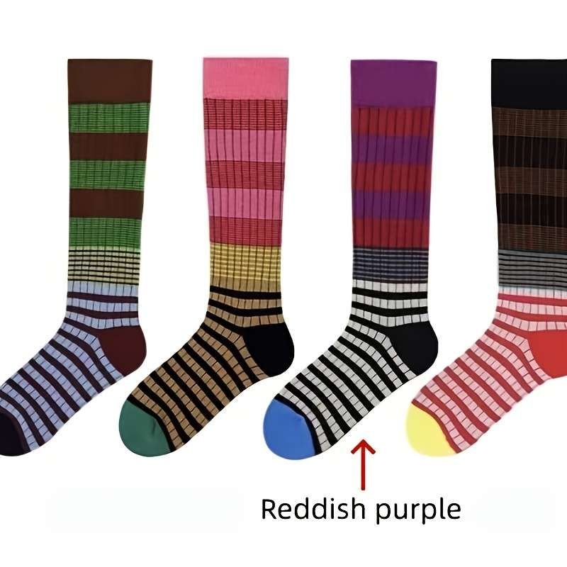 Women S Socks Color Green Brown1 Pair Size Onesize