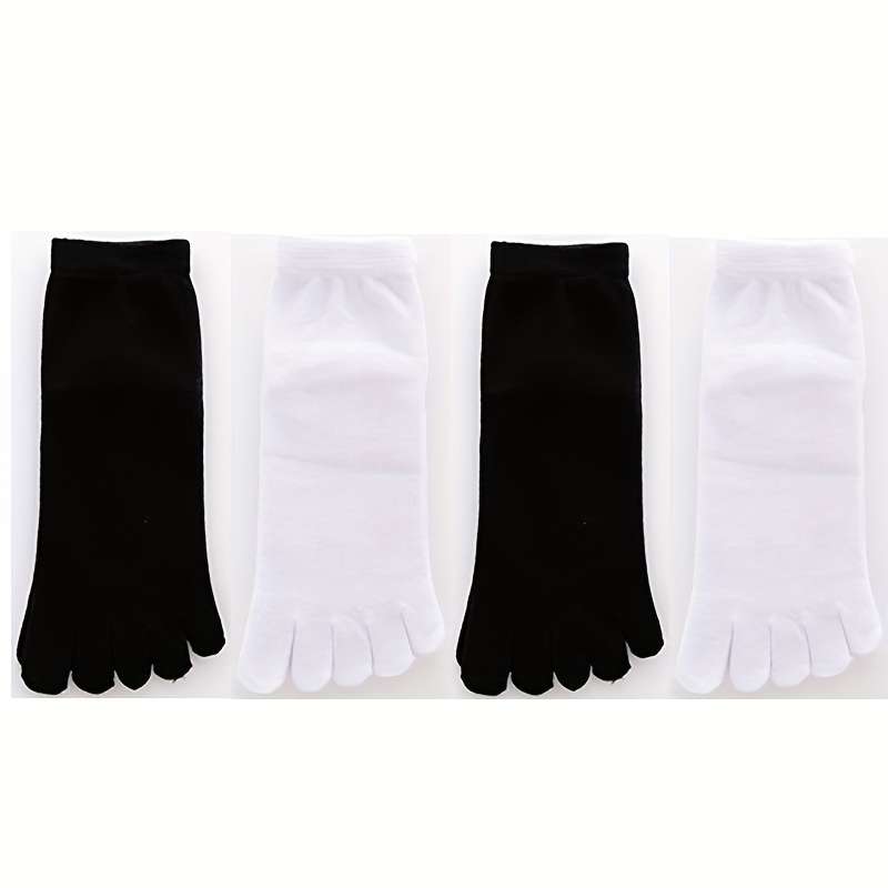 Women S Socks Color 1 Black 1 White 1 Purple 1 Gray Size Onesize