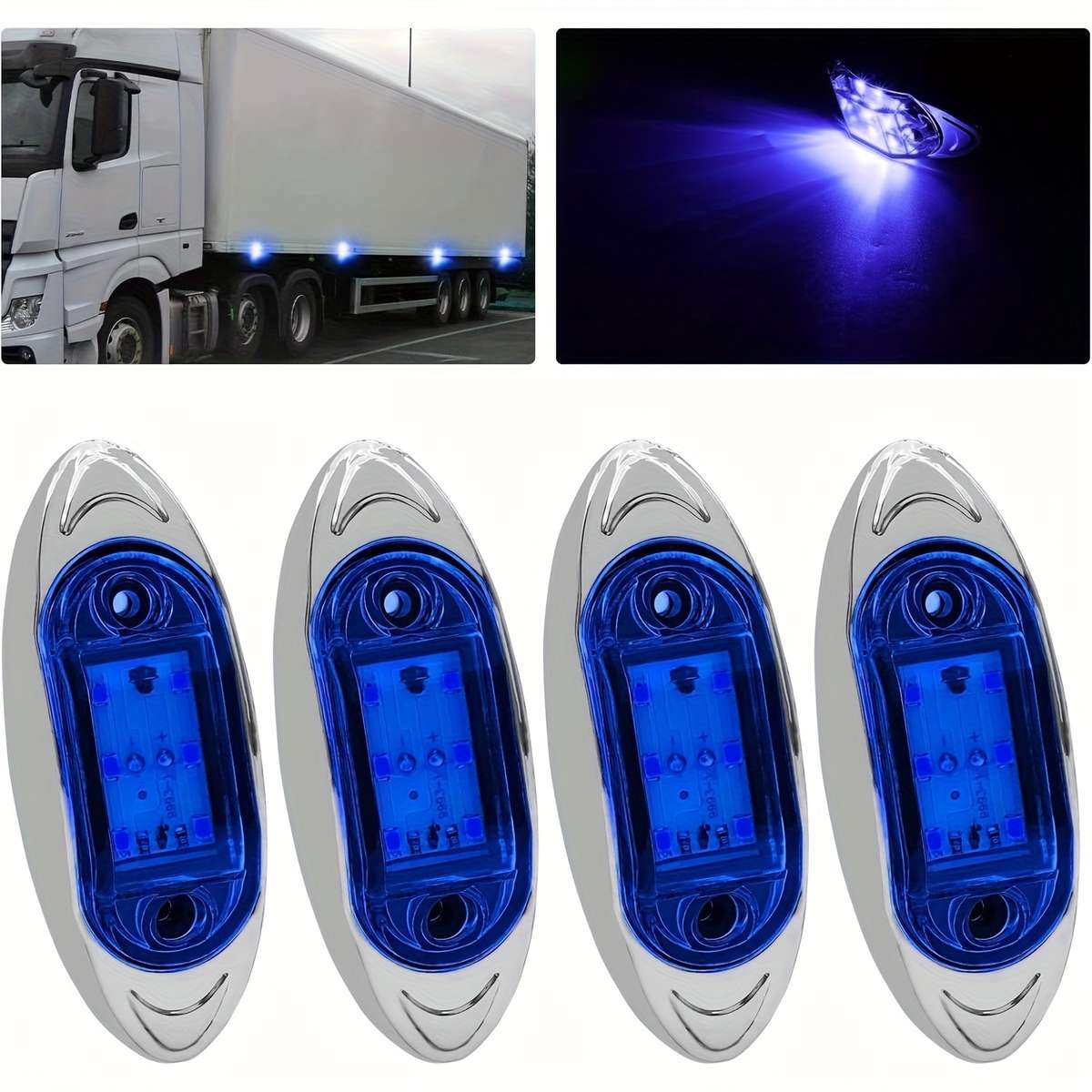 Car Lights Color Red Quantity 4Pcs
