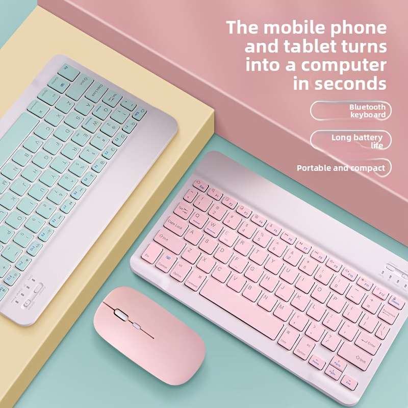 Lightweight Bluetooth Keyboard White