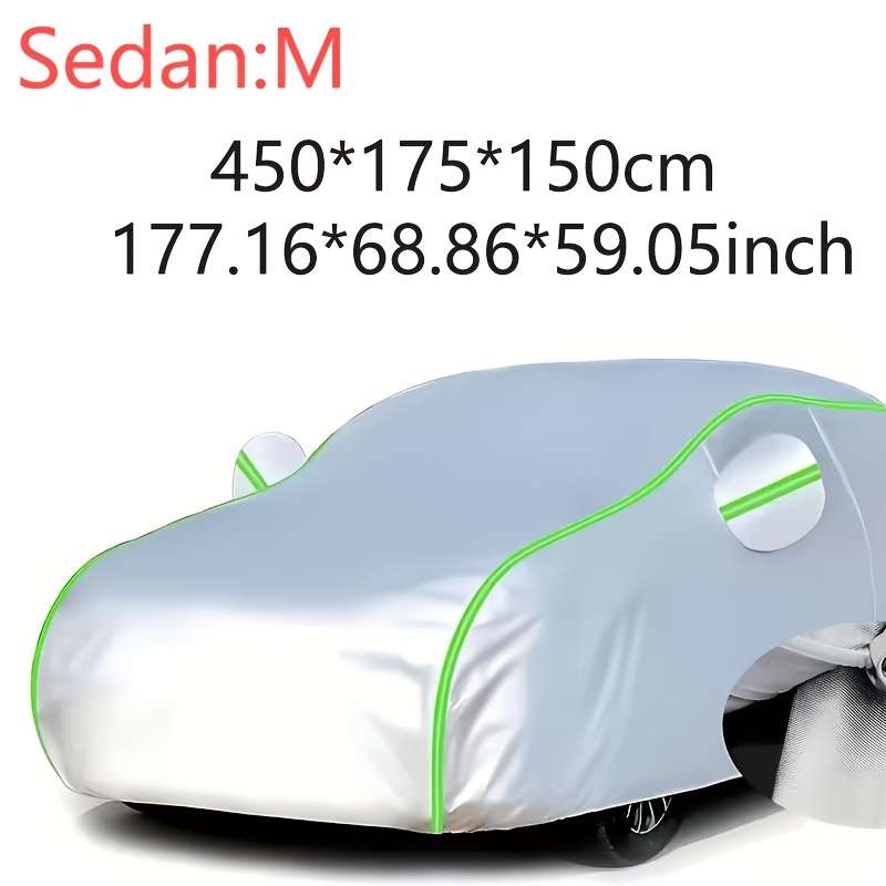Car Cover Color Silvery Size Hatchback 2S