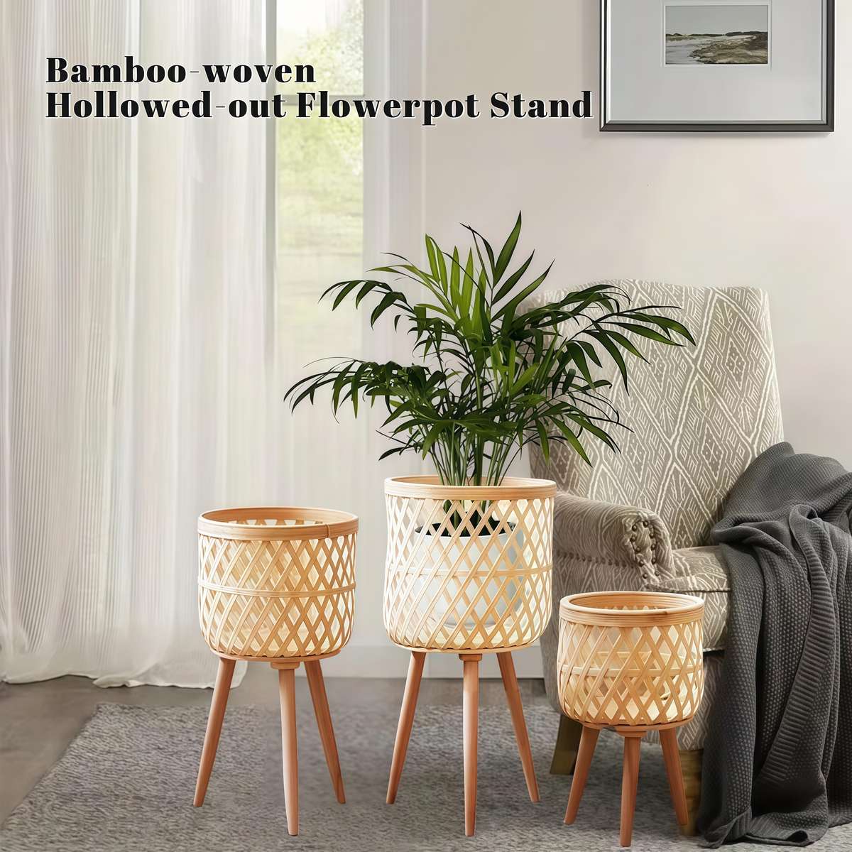 Flowerpot Size M Add L 2Pcs Set