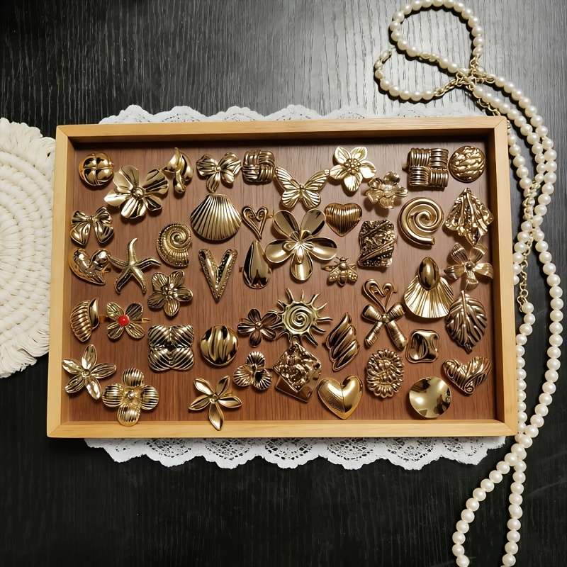 7 PCS Delicate Fashion Party Accessory Statement Ring Color