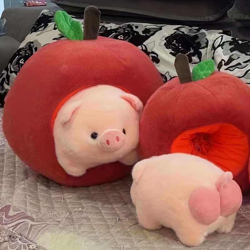 Toy Doll Size 26Cm 10.26In Style Apple  Add    Pig