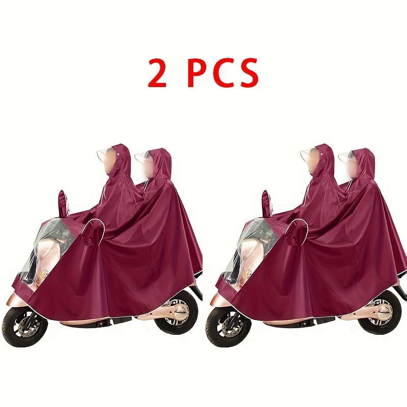 Raincoat Double Raincoat 2 Pack Red