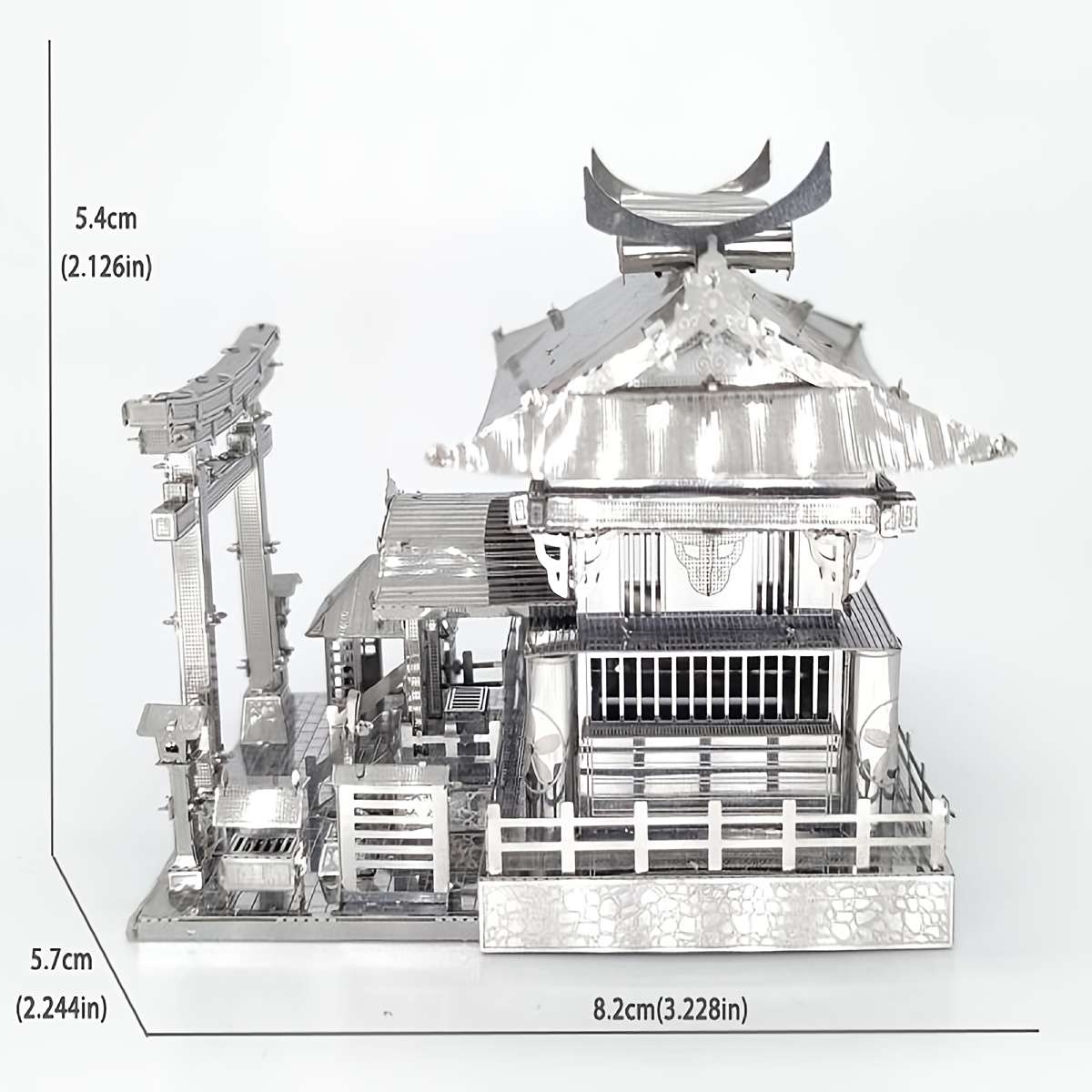 3D Building Model Puzzle Set Style Ly Castle