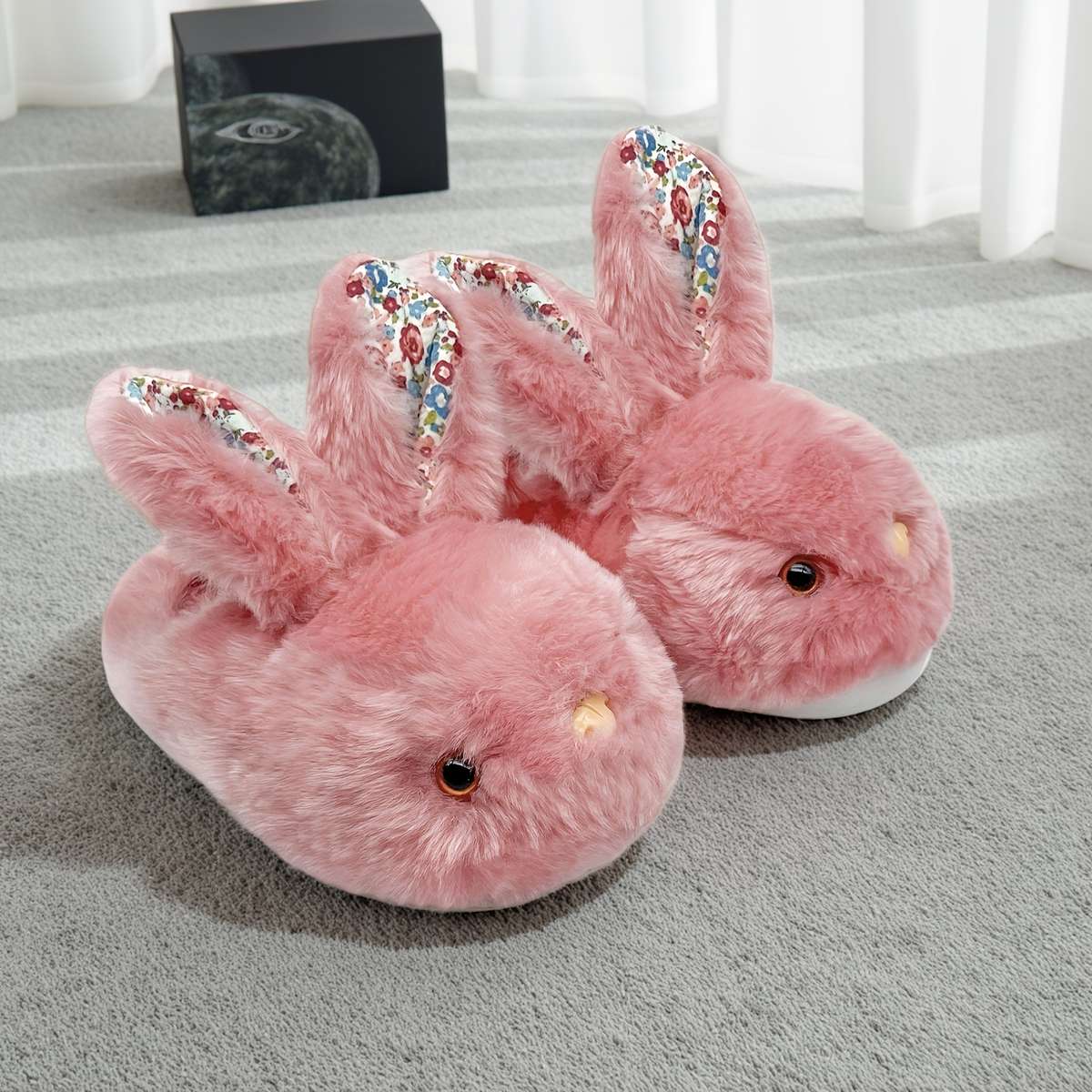 Cotton Slippers Color Pink Color Sizeuk 8.5-9