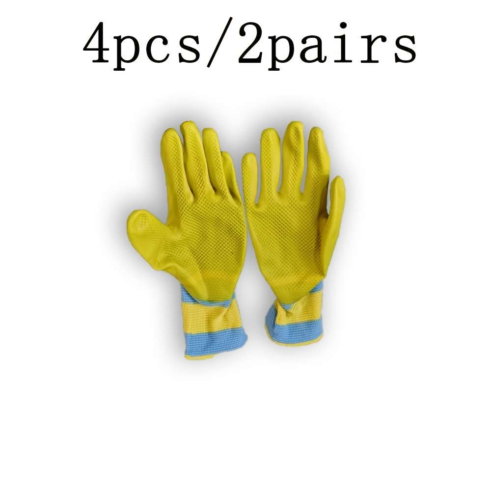Work Gloves Color 2Pairs