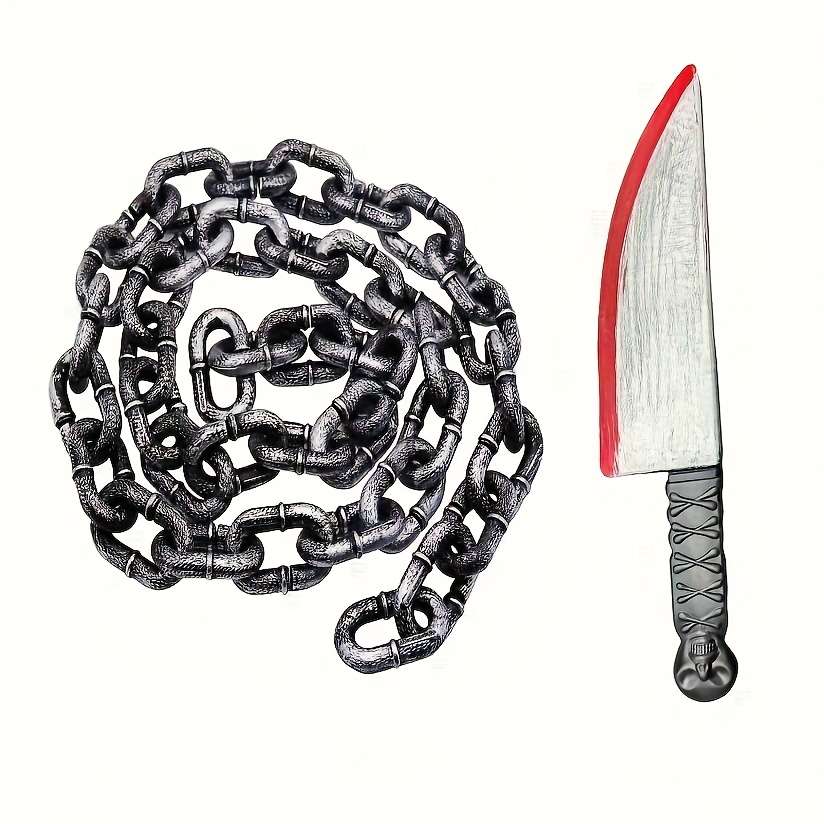 Toy Weapons Items Chain Add Knife
