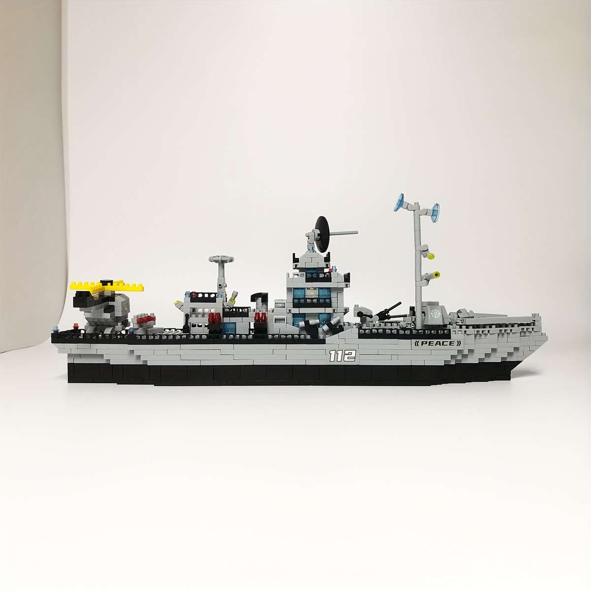 3D Jigsaw Puzzle Model Ship Color Blue Boat 800Pcs