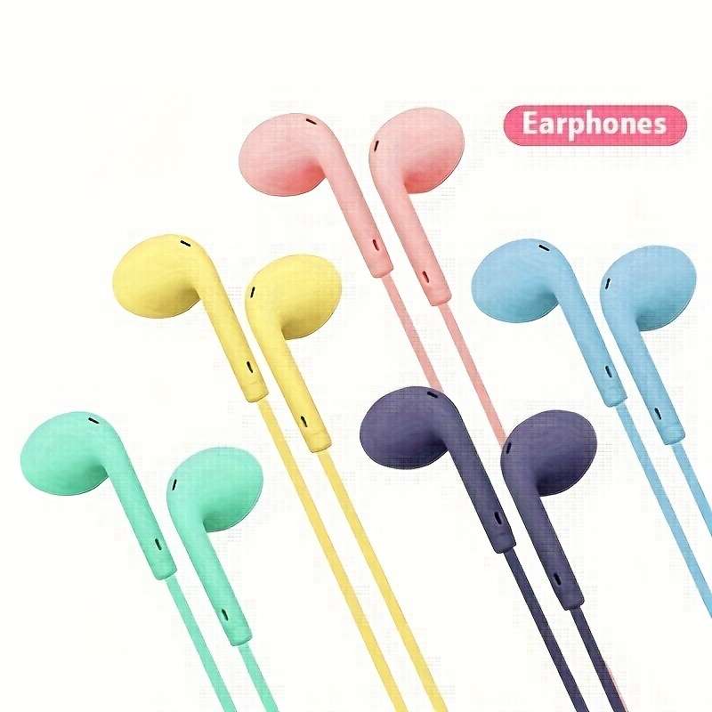 Wired Headphones White