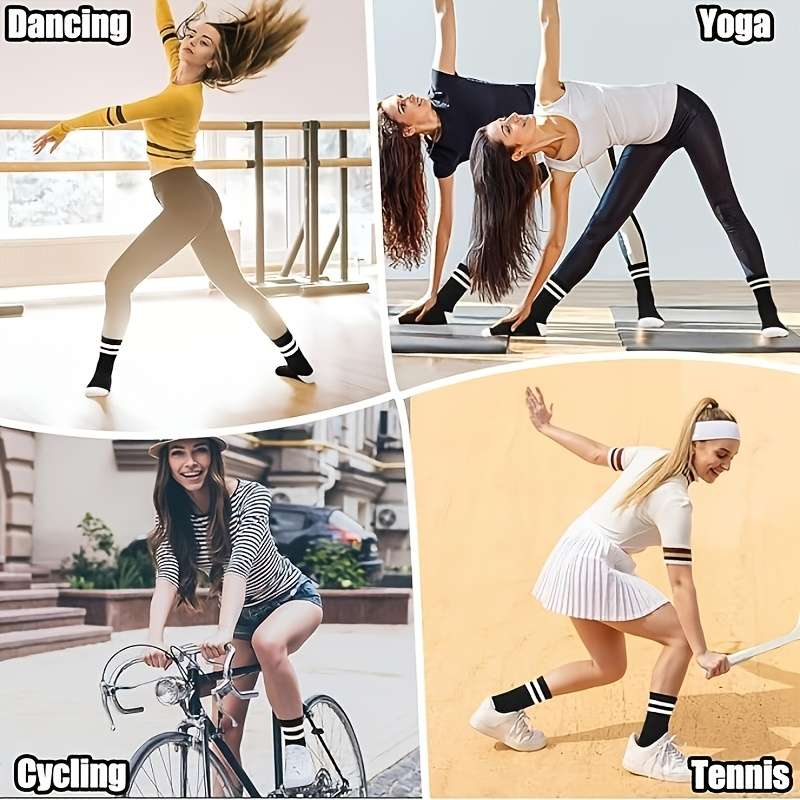 Women S Socks Color 6 Pairs Black