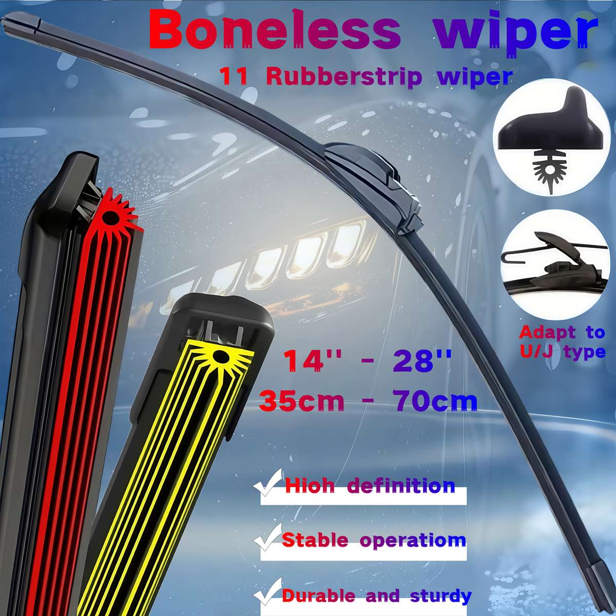 Windshield Wipers Items 19 47.5Cm