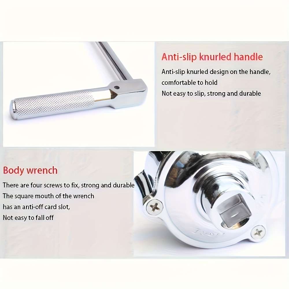 Versatile 320Nm High Torque Car Ratchet Wrench Kit