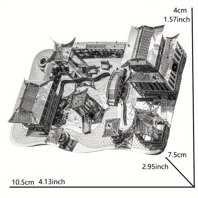 Building Toy Architectural Model Toy Set Style Sz Castle