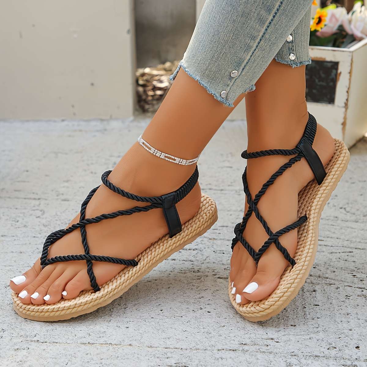 Sandals Color Off White Size Uk 3