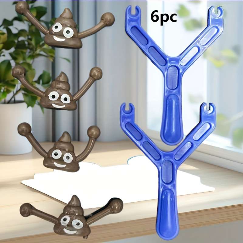 Slingshot Color Blue Rack 6Pcs