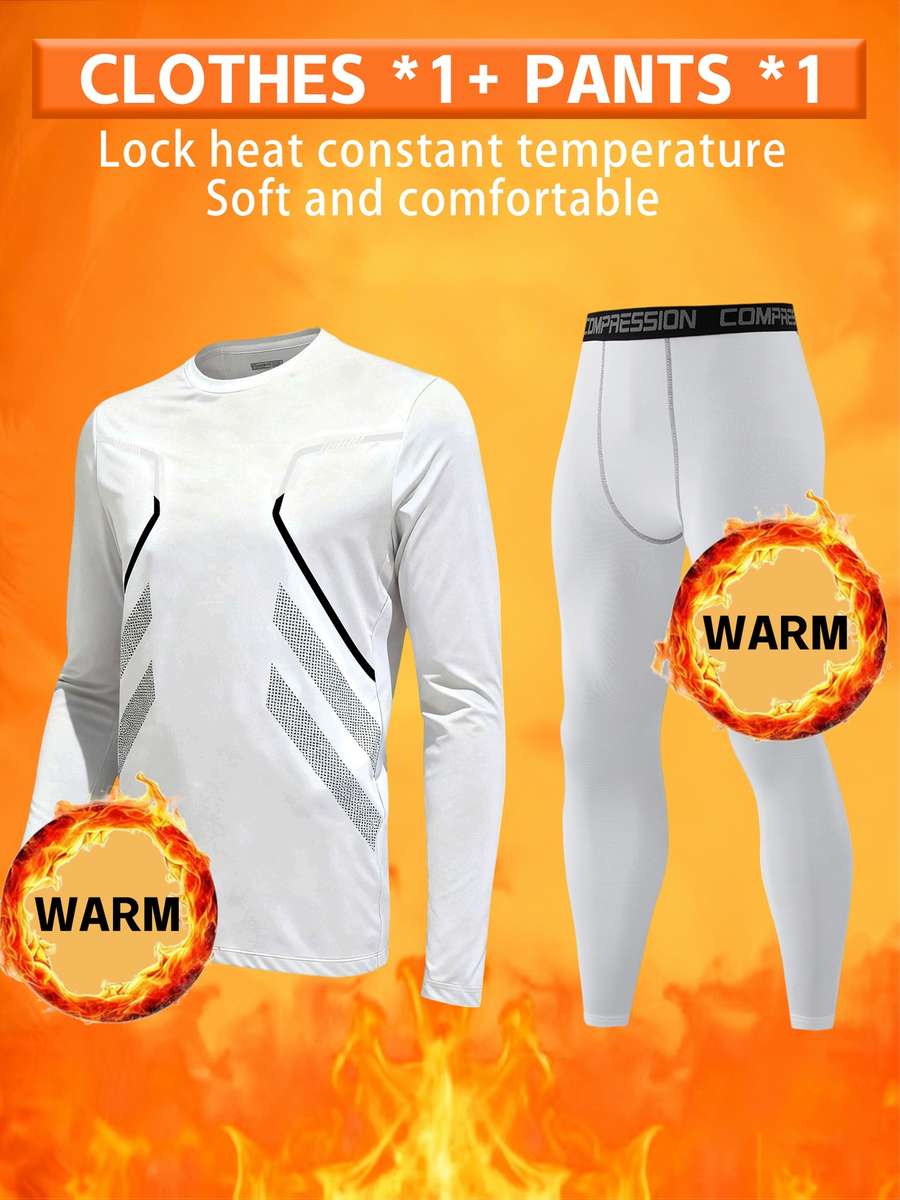 Thermal Underwear Color Black Sizexxl
