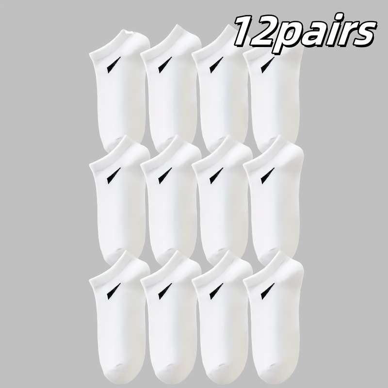 Women S Socks Color 12 Pairs Of White