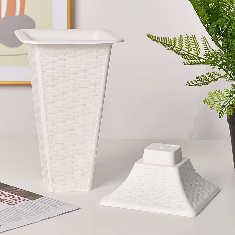 Flowerpot Model Pack Of 2 White