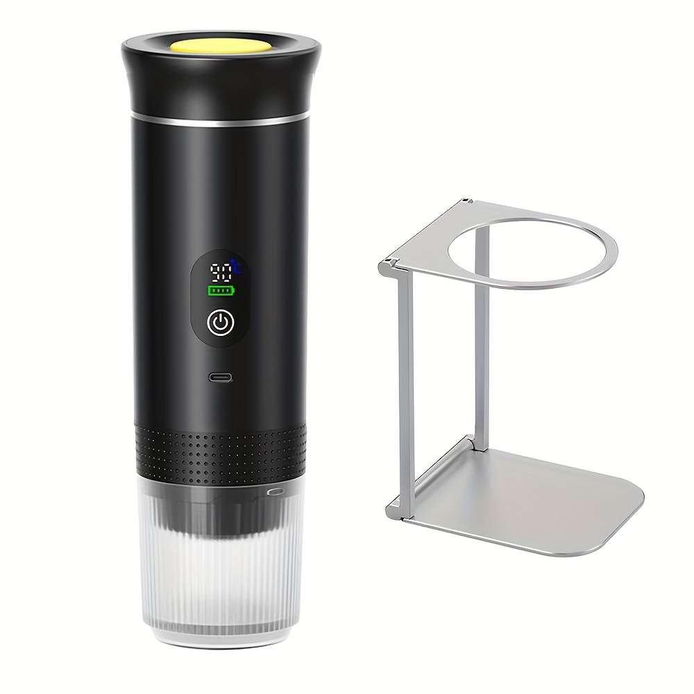 Upgrade Edition Portable Espresso Machine With Digital Display And Stand Type