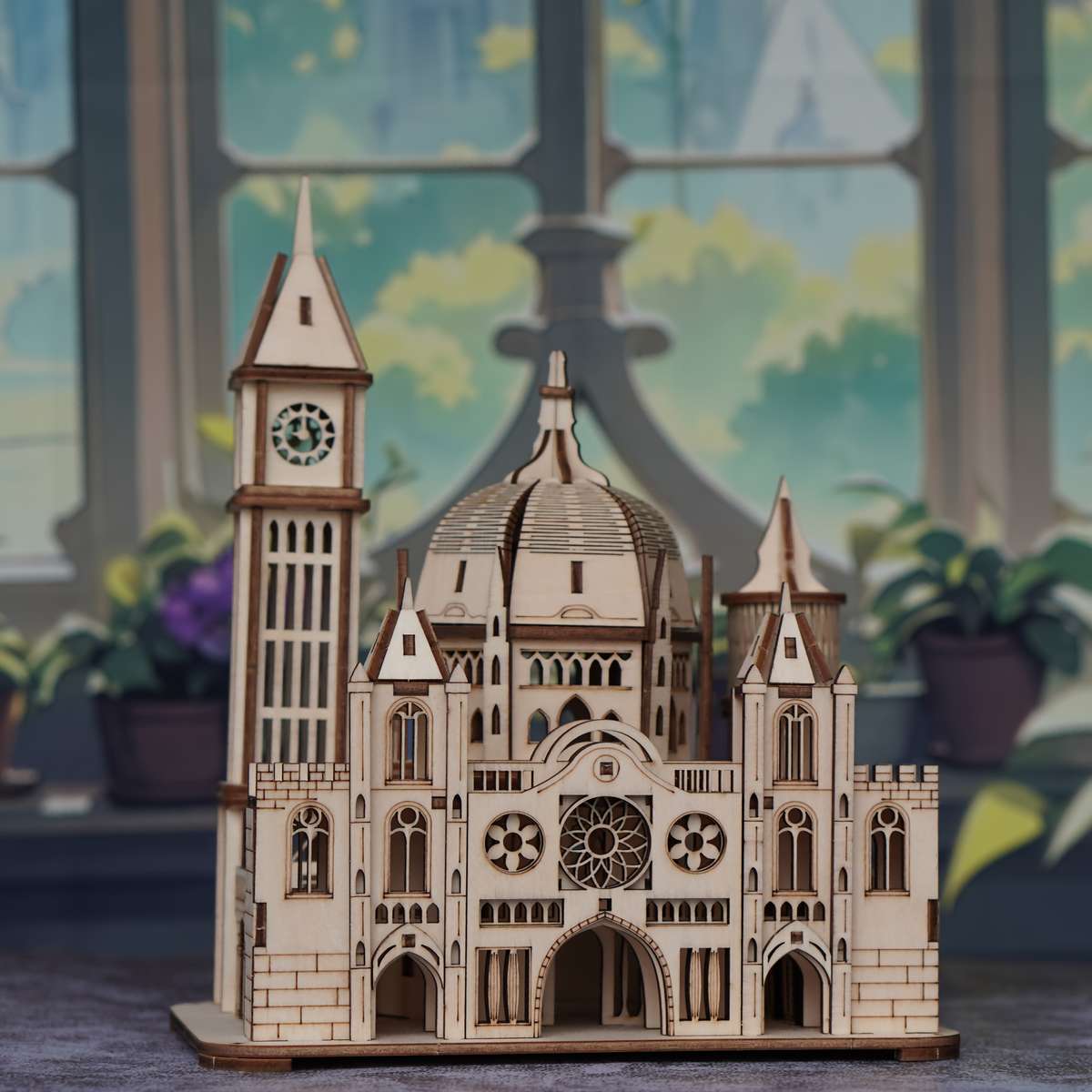 Building Toy Architectural Model Toy Set Items Castle