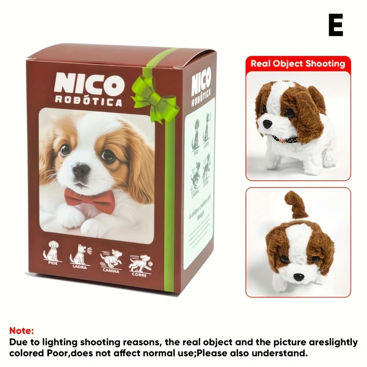 Plush Toys Color White First Generation Dog Size 16*16Cm 6.3Inch
