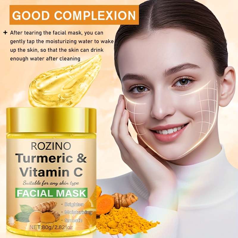 Facial Mask Quantity  80G 2.821Oz 2Pcs