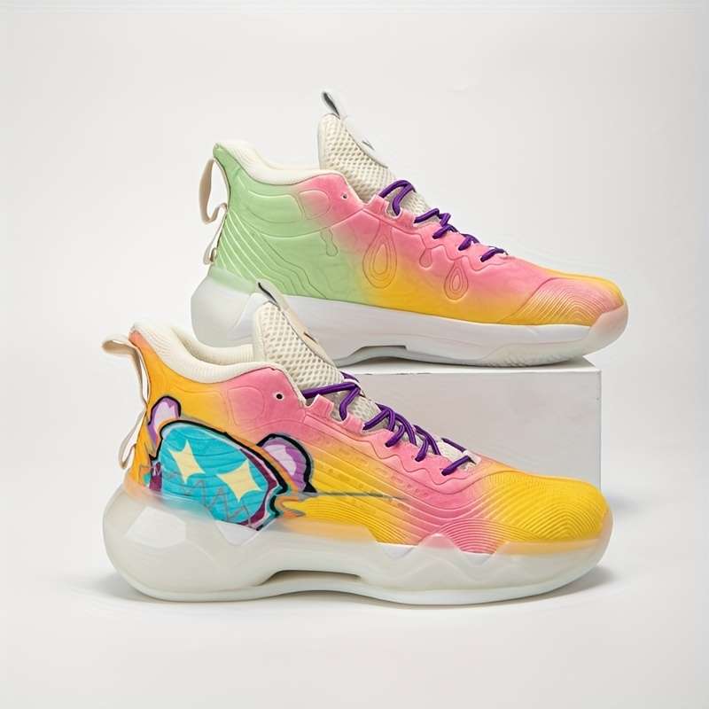 Basketball Shoes Color Yellow Sizeuk 6.5