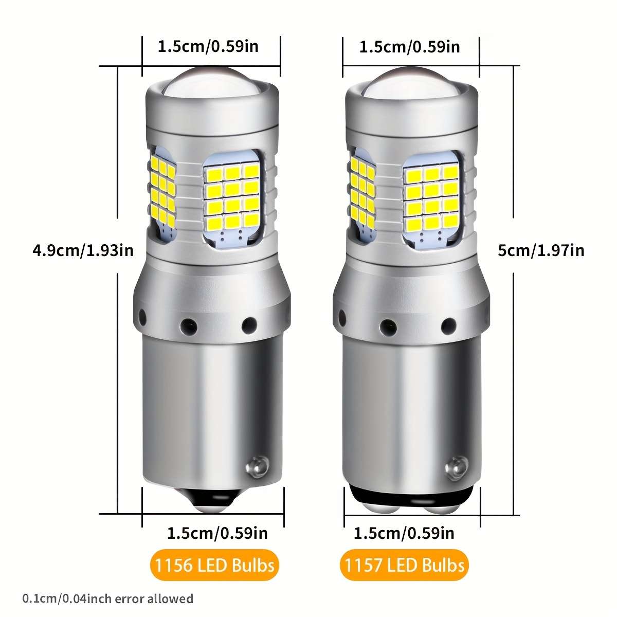 Car Lights Color 1156 Ba15S P21W