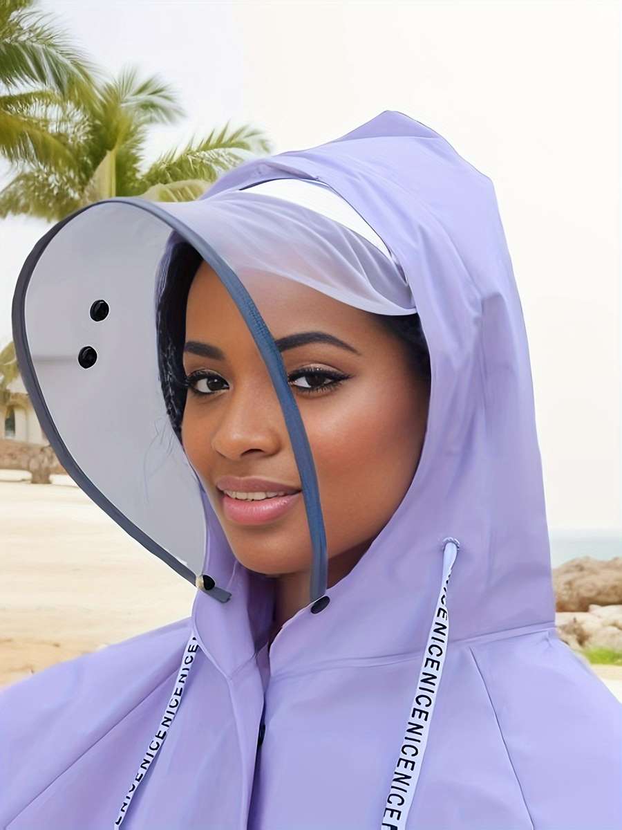Raincoat Violet Size L