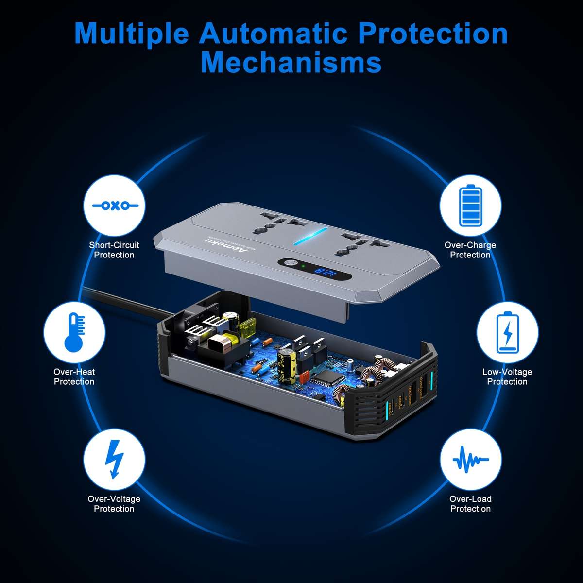 Inverter Model Universal Socket