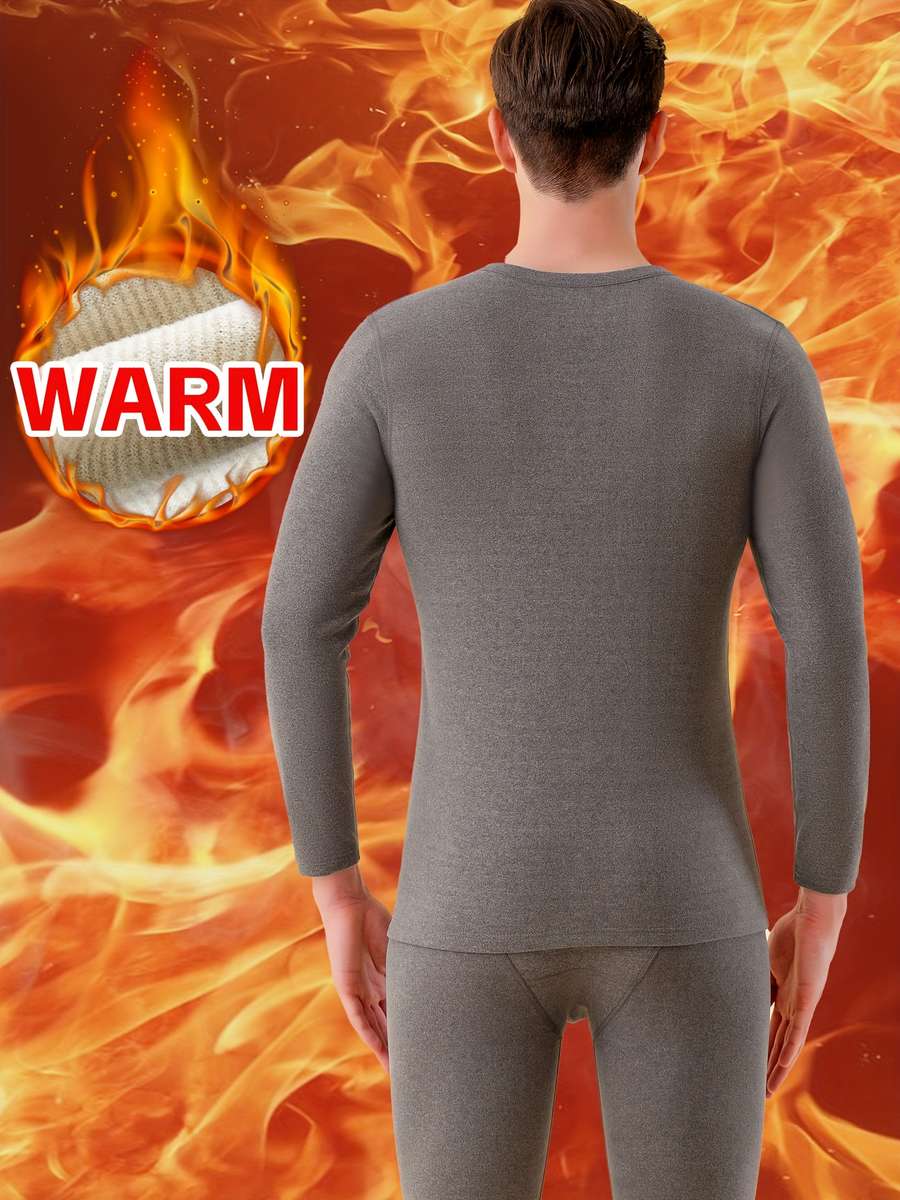 Thermal Underwear Color Grey Sizes