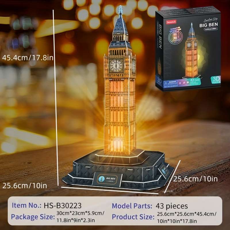 Building Toy Architectural Model Toy Set Model Hs B30222