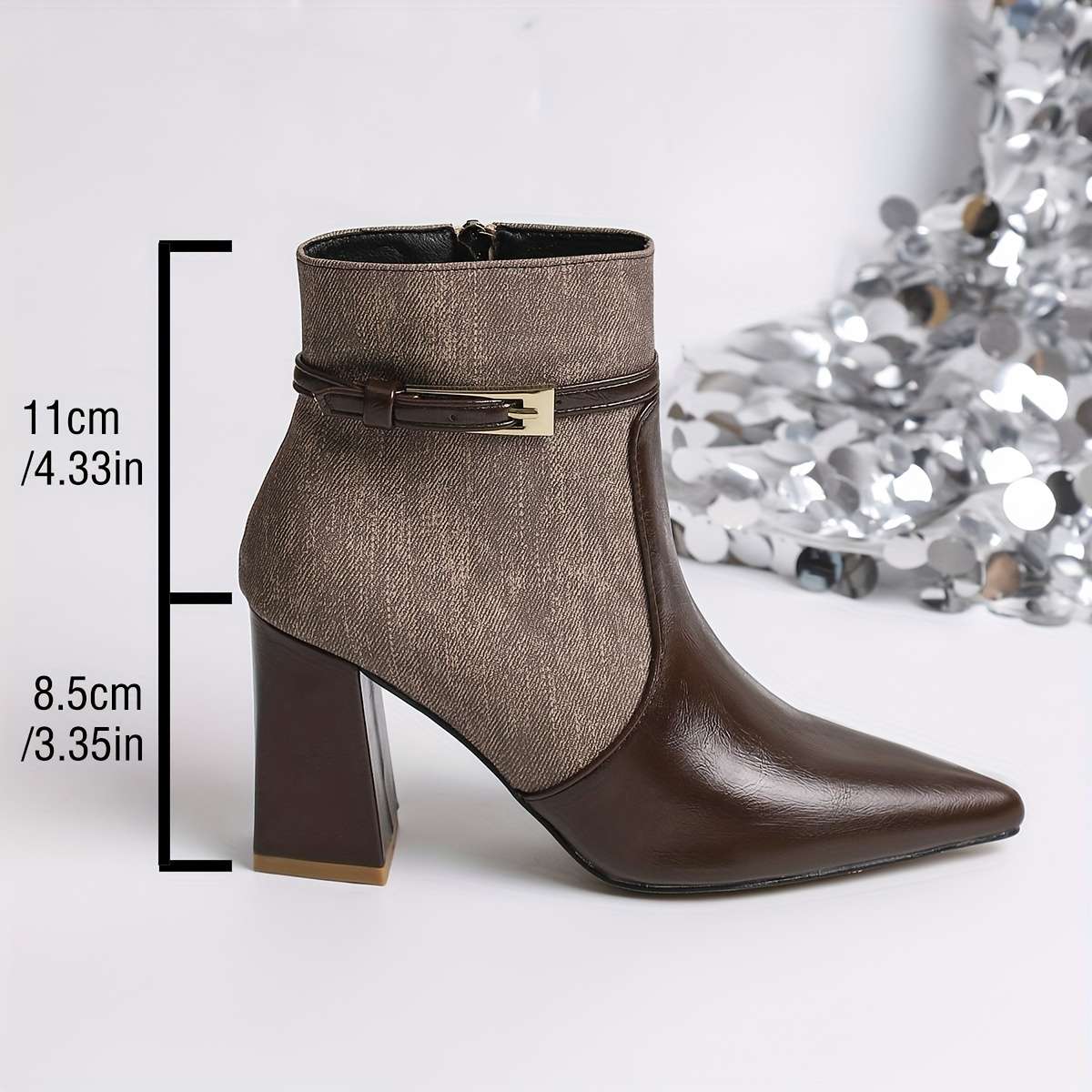 Women S High Heels Color Brown Sizeuk 8