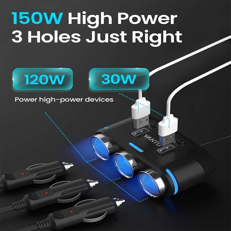 Charger Color Wired Black