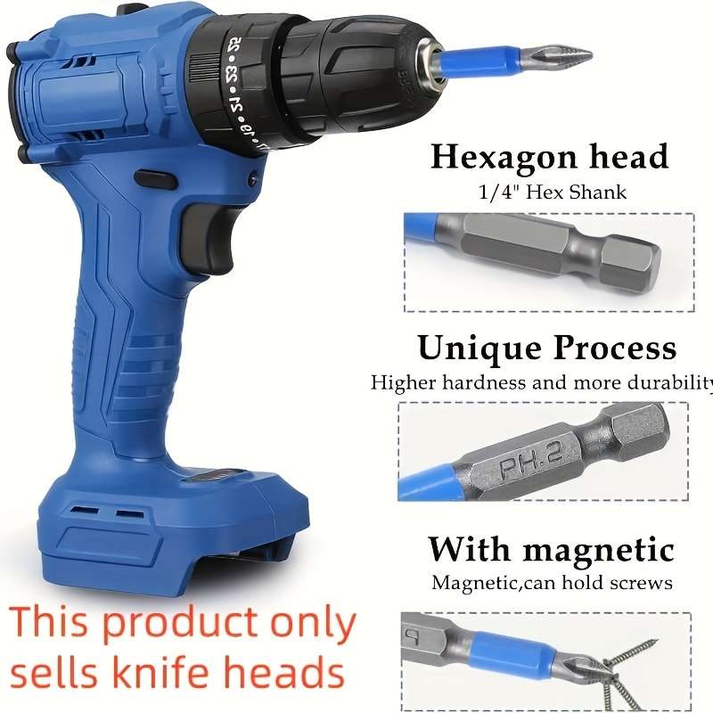 Screwdriver Bit Tool Set Quantity 6 Pieces In A Set