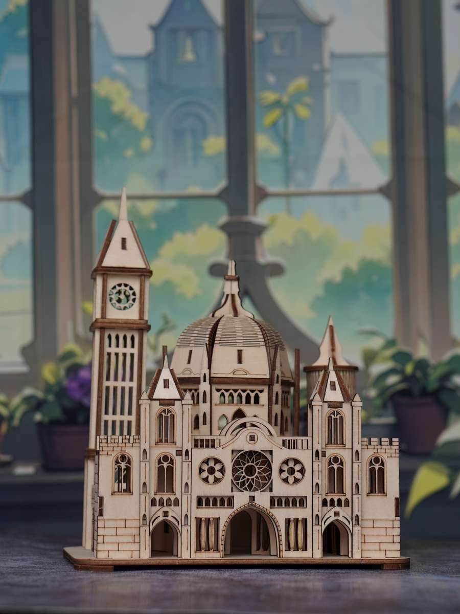 Building Toy Architectural Model Toy Set Items Castle