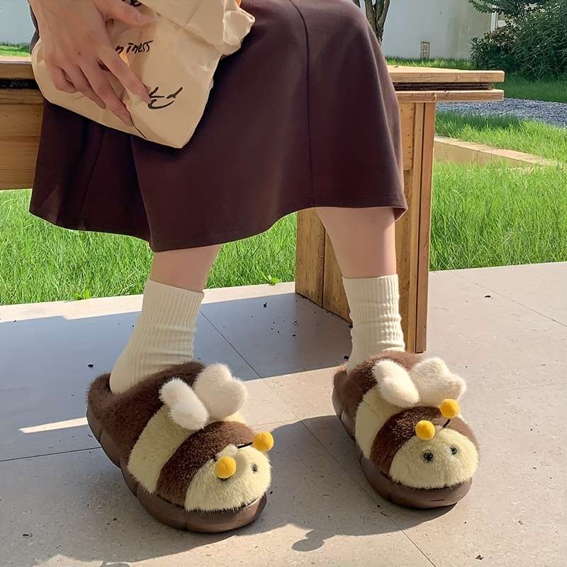 Cotton Slippers Color Yellow Sizeuk 4.5-5