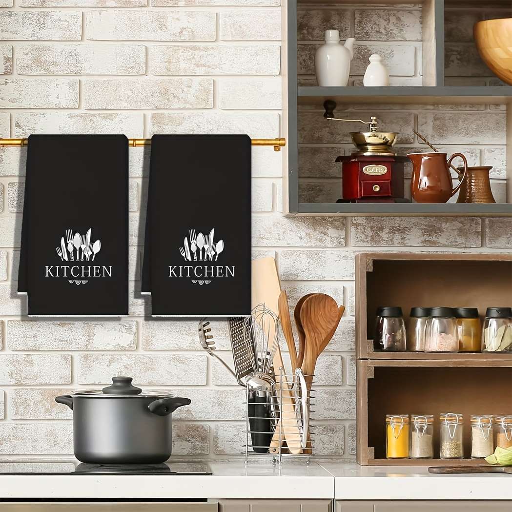 Rag Color 2Pcs Knife And Fork Size 40*60