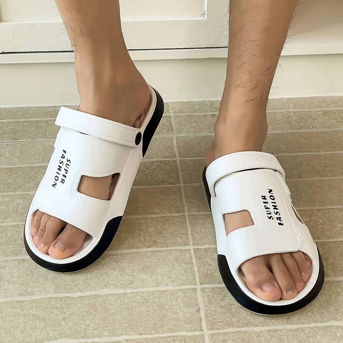 Sandals Color Black Size Uk 5.5 6