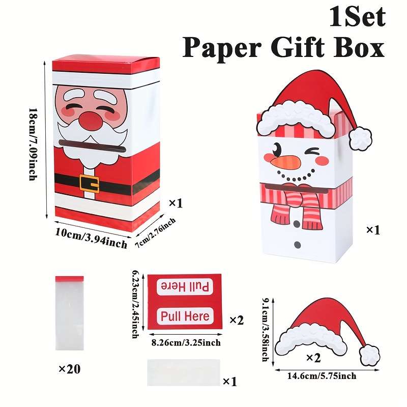 Christmas Gift Boxes Quantity 1Set